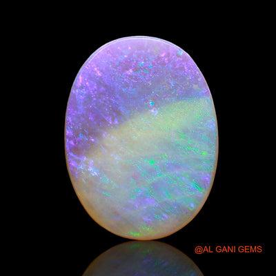 3.00 Cts Natural Australian Fire Opal Oval Cabochon Loose Gemstone For Jewelry 14x11x2 mm AD-647