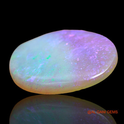 3.00 Cts Natural Australian Fire Opal Oval Cabochon Loose Gemstone For Jewelry 14x11x2 mm AD-647