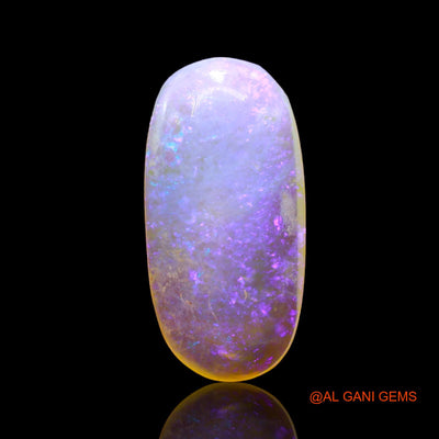 3.00 Cts Natural Australian Fire Opal Oval Cabochon Loose Gemstone For Jewelry 17x8x3 mm AD-648