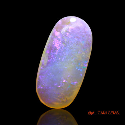 3.00 Cts Natural Australian Fire Opal Oval Cabochon Loose Gemstone For Jewelry 17x8x3 mm AD-648