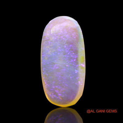 3.00 Cts Natural Australian Fire Opal Oval Cabochon Loose Gemstone For Jewelry 17x8x3 mm AD-648