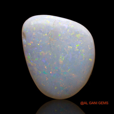 3.00 Cts Natural Australian Fire Opal Loose Gemstone Fancy Cabochon 14x11x3 mm AD-64