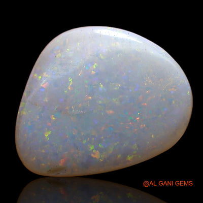 3.00 Cts Natural Australian Fire Opal Loose Gemstone Fancy Cabochon 14x11x3 mm AD-64