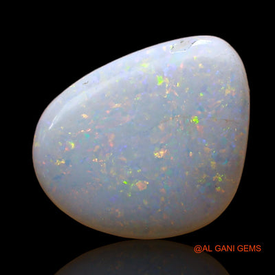 3.00 Cts Natural Australian Fire Opal Loose Gemstone Fancy Cabochon 14x11x3 mm AD-64