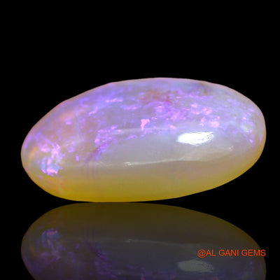 4.00 Cts Natural Australian Fire Opal Loose Gemstone Oval Cabochon 15x9x4 mm AD-650