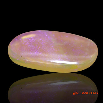 3.00 Cts Natural Australian Fire Opal Oval Cabochon Loose Gemstone For Jewelry 16x10x2 mm AD-651