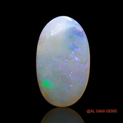 3.00 Cts Unheated Australian Fire Opal Loose Gemstone Oval Cabochon Natural 17x10x2 mm AD-652