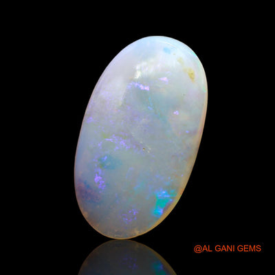 3.00 Cts Unheated Australian Fire Opal Loose Gemstone Oval Cabochon Natural 17x10x2 mm AD-652