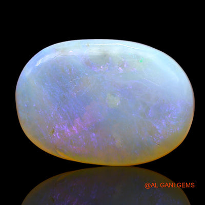 5.00 Cts Natural Australian Fire Opal Loose Gemstone Oval Cabochon 15x10x4 mm AD-653
