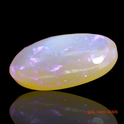 4.00 Cts Natural Australian Fire Opal Loose Gemstone Oval Cabochon 16x9x4 mm AD-654