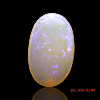 4.00 Cts Natural Australian Fire Opal Loose Gemstone Oval Cabochon 16x9x4 mm AD-654