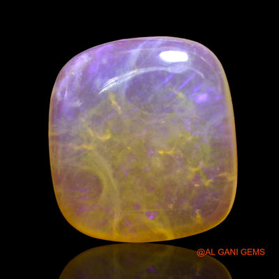 5.00 Cts Natural Australian Fire Opal Oval Cabochon Loose Gemstone For Jewelry 13x12x4 mm AD-660