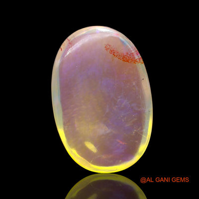 4.00 Cts Natural Australian Fire Opal Oval Cabochon Loose Gemstone For Jewelry 15x10x4 mm AD-662