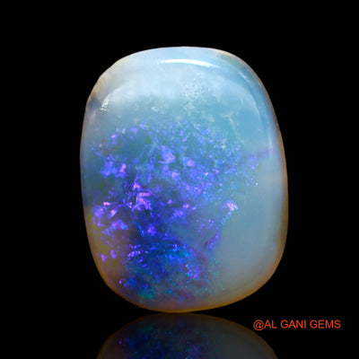 3.00 Cts Natural Australian Fire Opal Loose Gemstone Oval Cabochon 14x11x3 mm AD-664