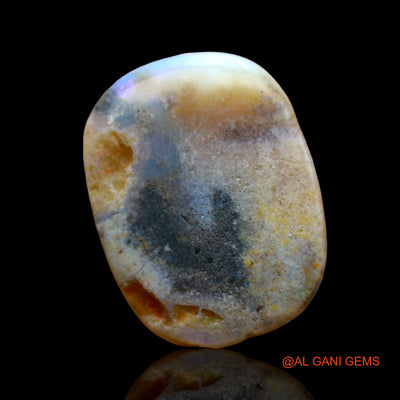 3.00 Cts Natural Australian Fire Opal Loose Gemstone Oval Cabochon 14x11x3 mm AD-664