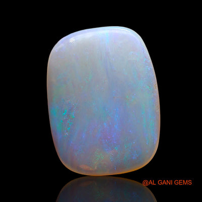 Natural Untreated Fire Opal Loose Gemstone Oval Cabochon From Australia 3.00 Cts 13x10x3 mm AD-665