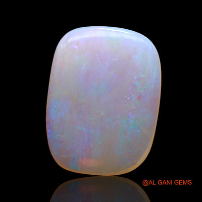Natural Untreated Fire Opal Loose Gemstone Oval Cabochon From Australia 3.00 Cts 13x10x3 mm AD-665