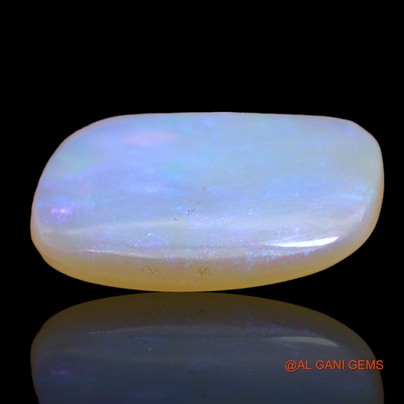 Natural Untreated Fire Opal Loose Gemstone Oval Cabochon From Australia 3.00 Cts 13x10x3 mm AD-665