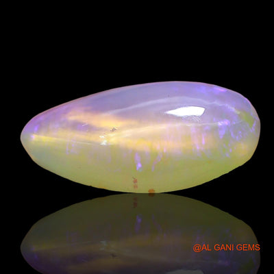 Natural Fire Opal Gemstone 4.00 Cts Loose Fancy Cabochon From Australia 17x8x4 mm AD-671