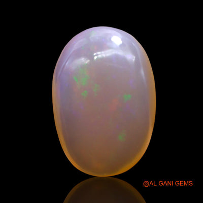 Natural Fire Opal Gemstone 5.00 Cts Loose Oval Cabochon From Australia 15x10x5 mm AD-673