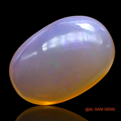 Natural Fire Opal Gemstone 5.00 Cts Loose Oval Cabochon From Australia 15x10x5 mm AD-673