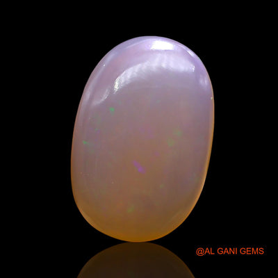 Natural Fire Opal Gemstone 5.00 Cts Loose Oval Cabochon From Australia 15x10x5 mm AD-673