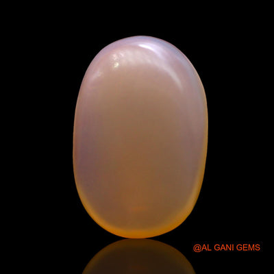 Natural Fire Opal Gemstone 5.00 Cts Loose Oval Cabochon From Australia 15x10x5 mm AD-673