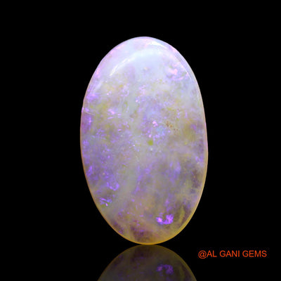 3.00 Cts Natural Australian Fire Opal Loose Gemstone Oval Cabochon 16x10x3 mm AD-675