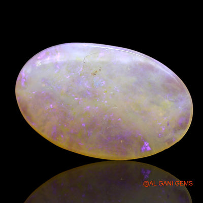 3.00 Cts Natural Australian Fire Opal Loose Gemstone Oval Cabochon 16x10x3 mm AD-675