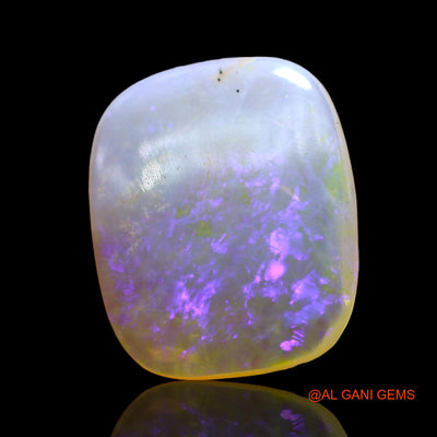 3.00 Cts Natural Australian Fire Opal Oval Cabochon Loose Gemstone For Jewelry 13x11x3 mm AD-677