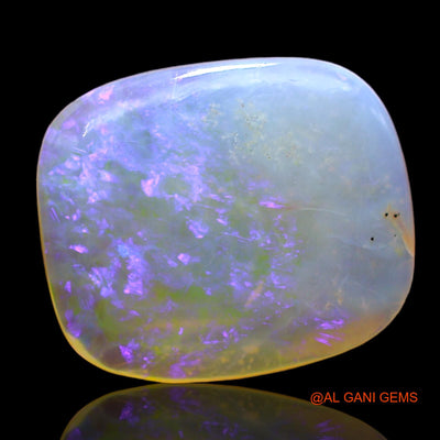 3.00 Cts Natural Australian Fire Opal Oval Cabochon Loose Gemstone For Jewelry 13x11x3 mm AD-677