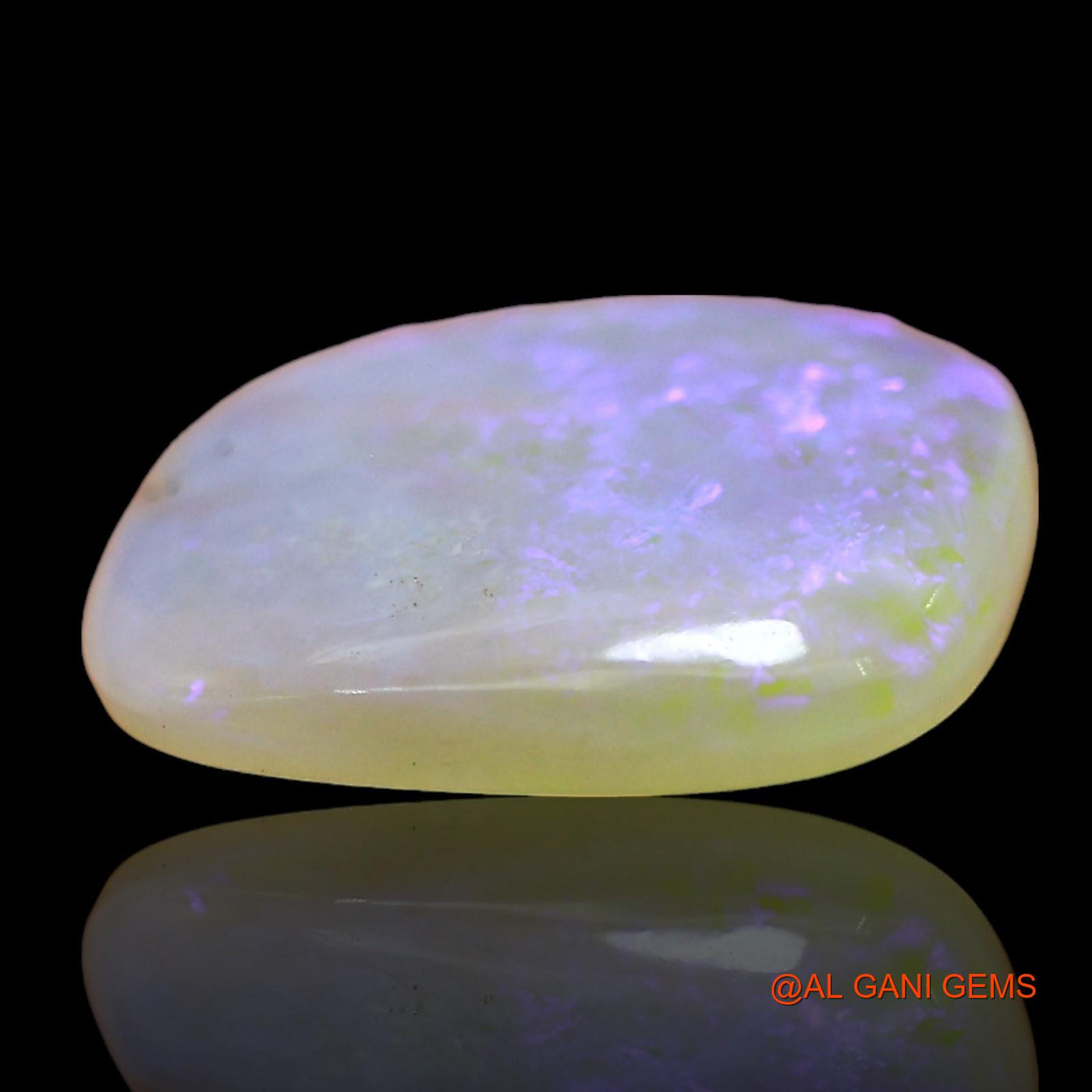 3.00 Cts Natural Australian Fire Opal Oval Cabochon Loose Gemstone For Jewelry 13x11x3 mm AD-677