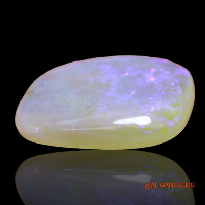3.00 Cts Natural Australian Fire Opal Oval Cabochon Loose Gemstone For Jewelry 13x11x3 mm AD-677