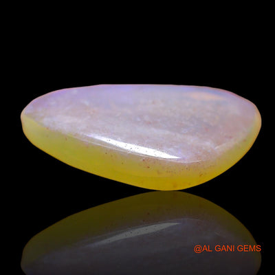 Natural Untreated Fire Opal Loose Gemstone Trillion Cabochon From Australia 3.00 Cts 16x10x3 mm AD-678