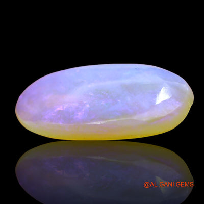 Natural Untreated Fire Opal Loose Gemstone Oval Cabochon From Australia 2.00 Cts 16x8x3 mm AD-679