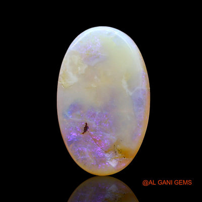 3.00 Cts Natural Australian Fire Opal Loose Gemstone Oval Cabochon 15x9x4 mm AD-680