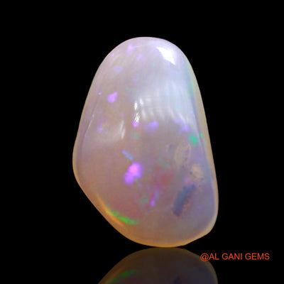 Natural Untreated Fire Opal Loose Gemstone Fancy Cabochon From Australia 2.00 Cts 15x9x2 mm AD-681