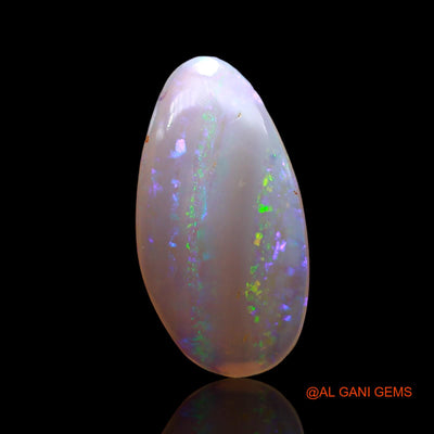 Natural Fire Opal Gemstone 4.00 Cts Loose Oval Cabochon From Australia 15x9x4 mm AD-684
