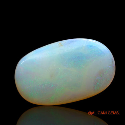 3.00 Cts Natural Australian Fire Opal Loose Gemstone Oval Cabochon 15x9x3 mm AD-68