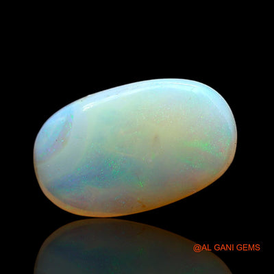 3.00 Cts Natural Australian Fire Opal Loose Gemstone Oval Cabochon 15x9x3 mm AD-68