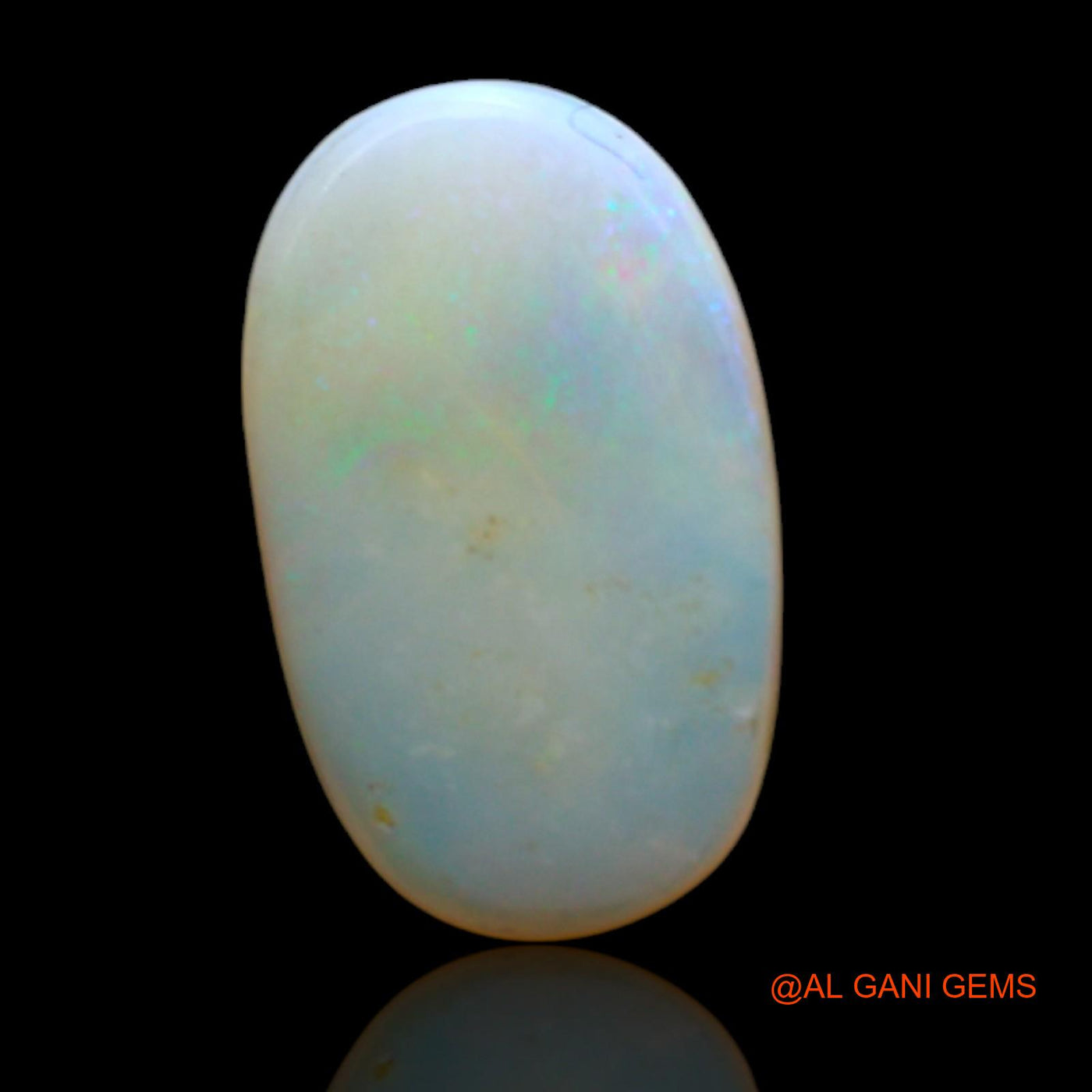 3.00 Cts Natural Australian Fire Opal Loose Gemstone Oval Cabochon 15x9x3 mm AD-68