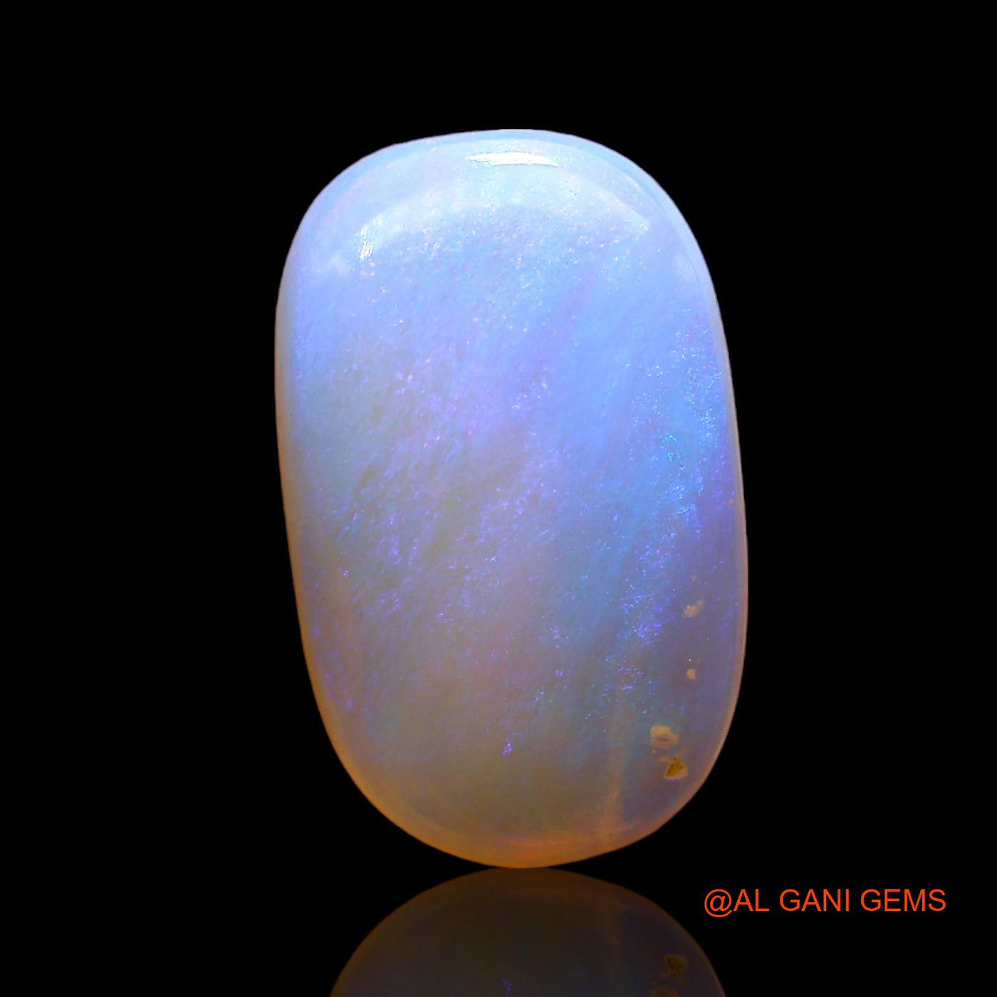 3.00 Cts Natural Australian Fire Opal Oval Cabochon Loose Gemstone For Jewelry 15x9x3 mm AD-690