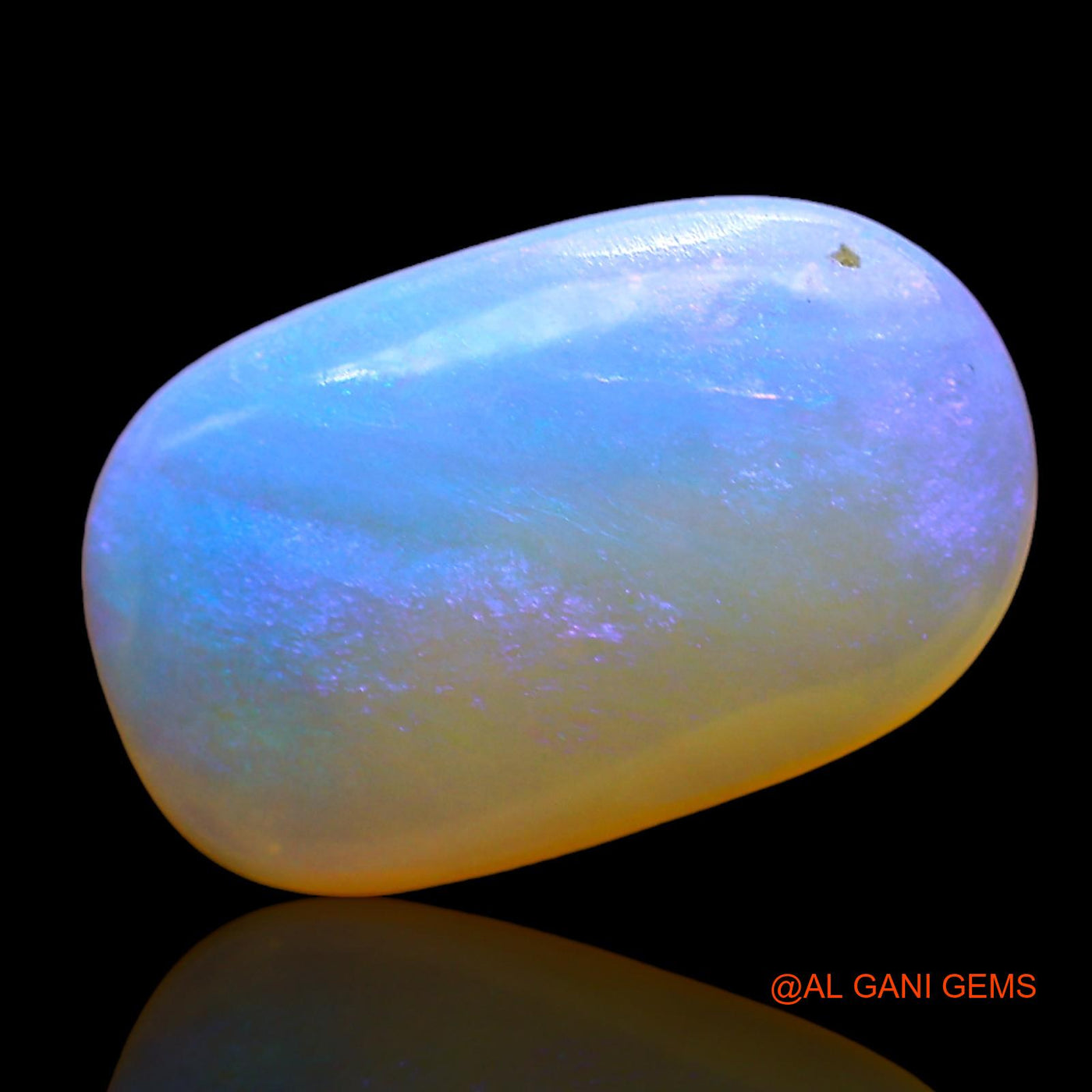 3.00 Cts Natural Australian Fire Opal Oval Cabochon Loose Gemstone For Jewelry 15x9x3 mm AD-690