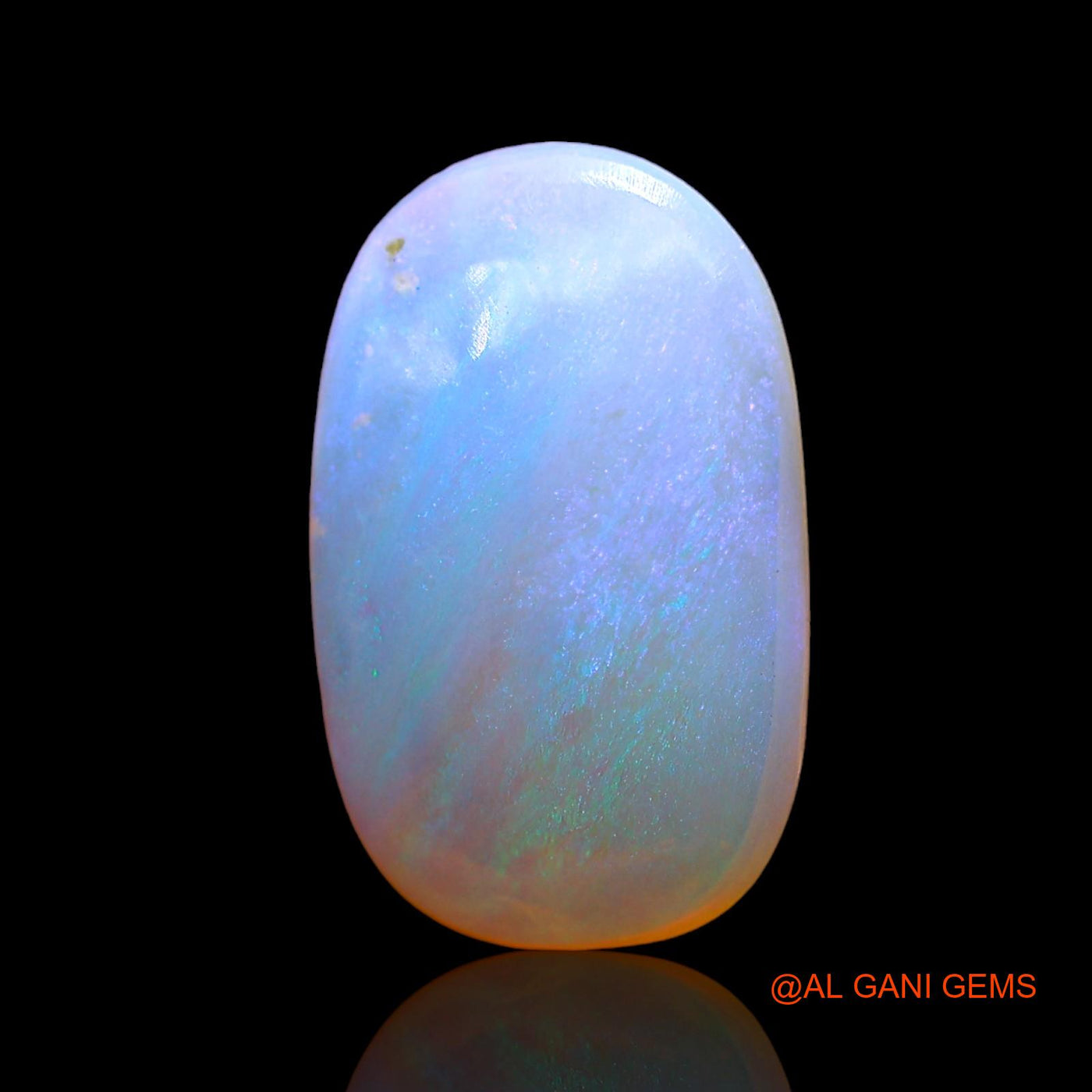 3.00 Cts Natural Australian Fire Opal Oval Cabochon Loose Gemstone For Jewelry 15x9x3 mm AD-690