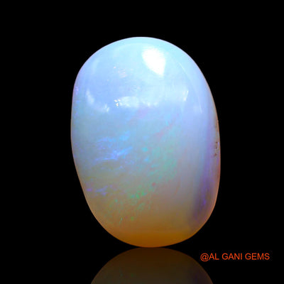4.00 Cts Natural Australian Fire Opal Oval Cabochon Loose Gemstone For Jewelry 14x10x5 mm AD-691