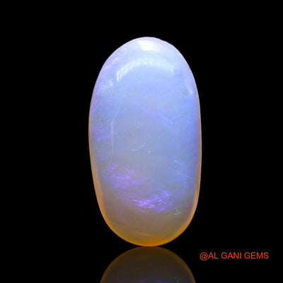3.00 Cts Natural Australian Fire Opal Loose Gemstone Oval Cabochon 15x8x4 mm AD-694