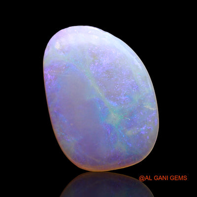 Natural Untreated Fire Opal Loose Gemstone Fancy Cabochon From Australia 2.00 Cts 14x10x2 mm AD-698
