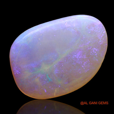 Natural Untreated Fire Opal Loose Gemstone Fancy Cabochon From Australia 2.00 Cts 14x10x2 mm AD-698