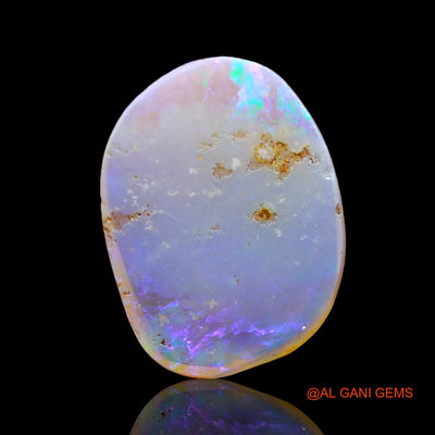 Natural Fire Opal Gemstone 2.00 Cts Loose Fancy Cabochon From Australia 14x10x2 mm AD-699