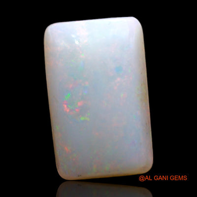 Natural Fire Opal Gemstone 3.00 Cts Loose Square Cabochon From Australia 13x8x3 mm AD-69